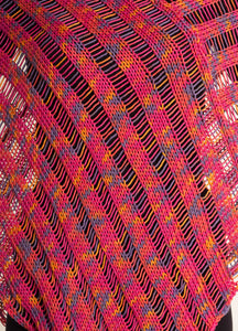 Knit poncho "Pyramid"