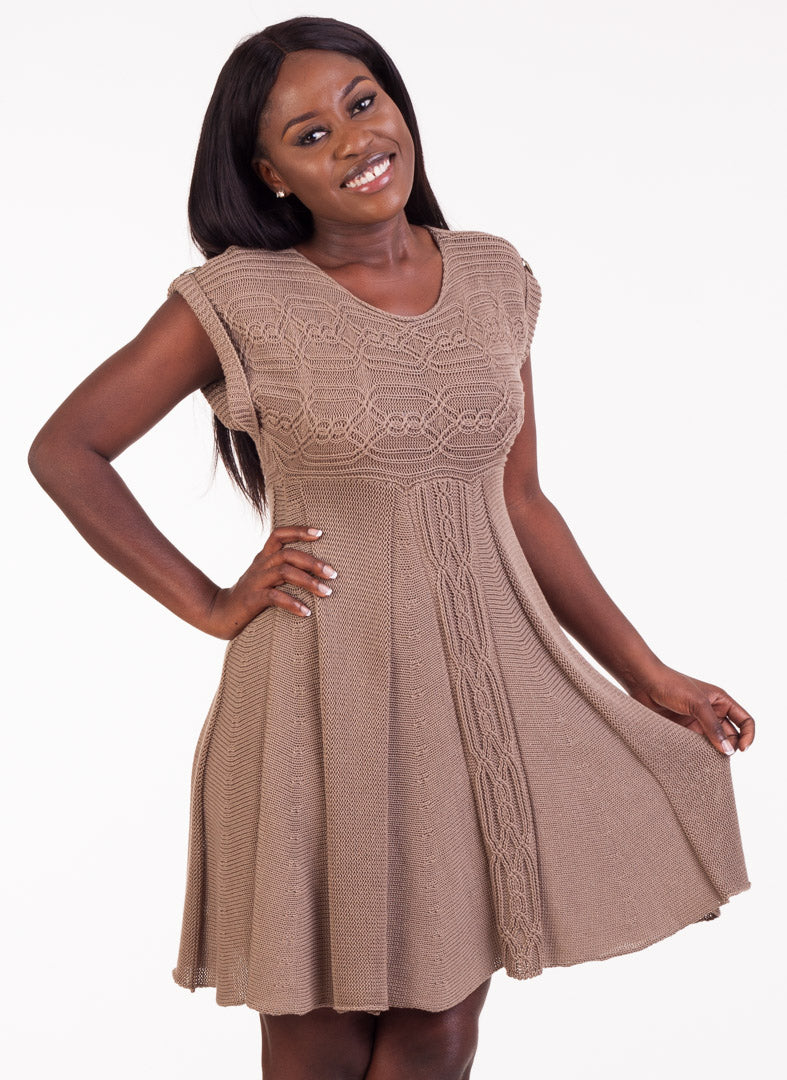 Knit dress "Baby Doll"  incolorboutique.com
