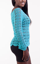 Knit top "Lacy Long Sleeves"